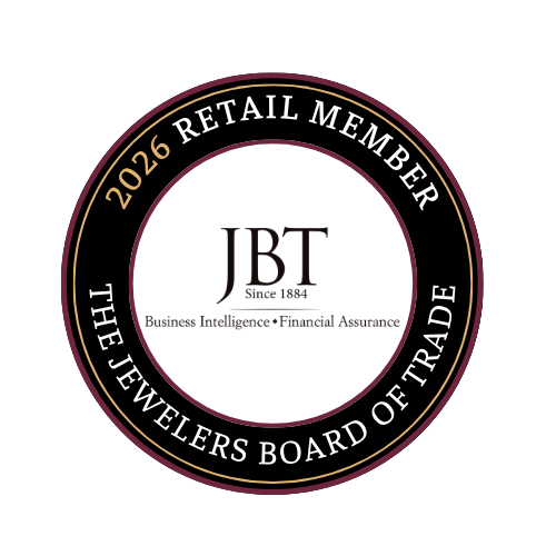 Jewelers Board of Trade Retail Member — verify at jewelersboard.com/were-legit